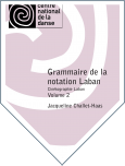 Grammaire de la notation Laban