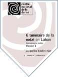 Grammaire de la notation Laban